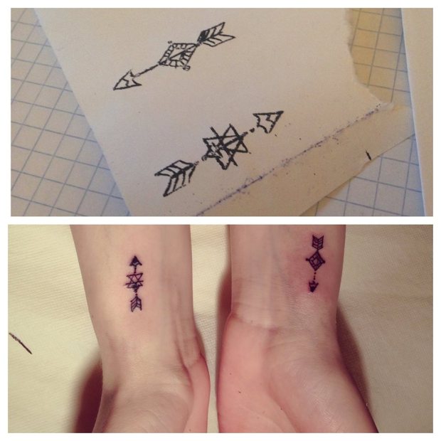 arrows know where are they flying